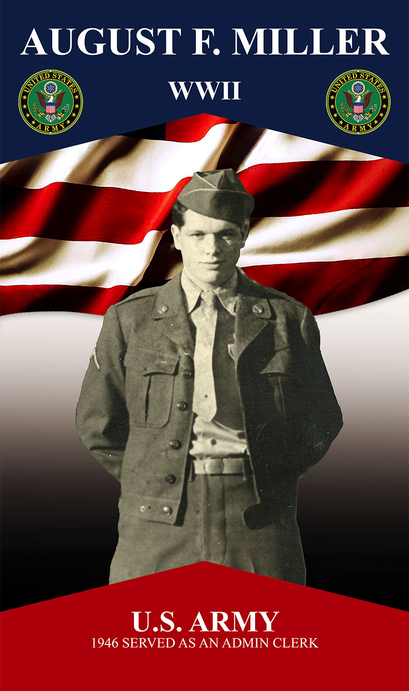 AUGUST F. MILLER