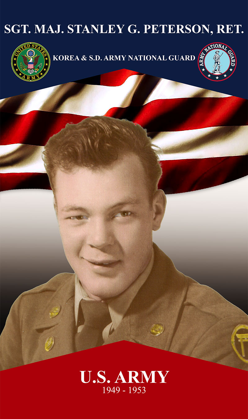 SGT. MAJ. STANLEY G. PETERSON, RET.