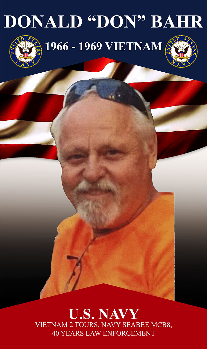 DONALD “DON” BAHR